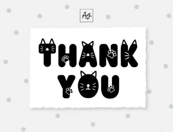 Cat Lover Font - Preview 4