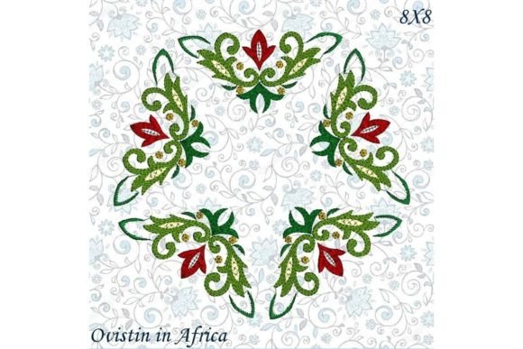 Christmas Quilt Block 1