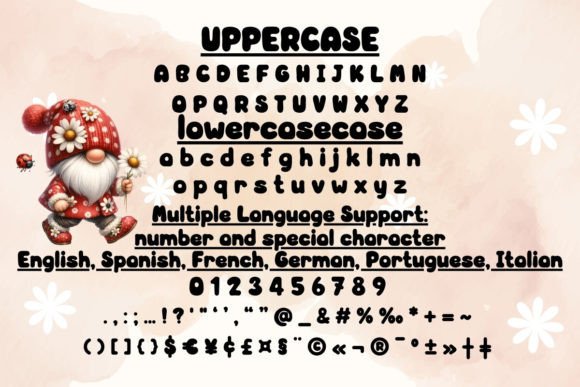 Daisy Ladybug Font - Preview 4