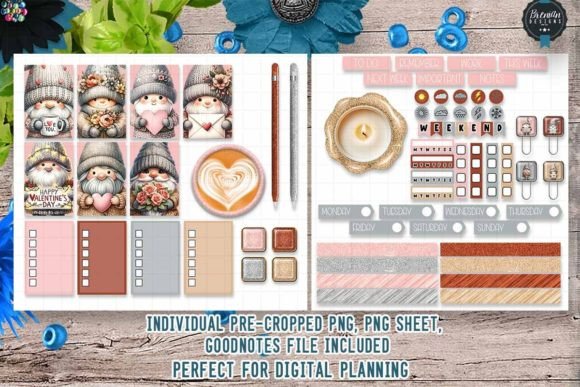 Happy Gnome Day Digital Stickers