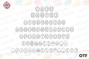 Maru Easter Font by VividDoodle · Creative Fabrica