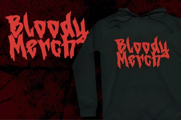 Night Band Font PNG with transparent background - Preview 1