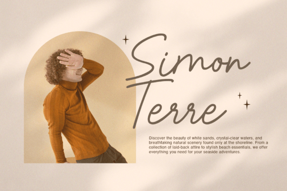 Riday Parcia Font PNG with transparent background - Preview 3