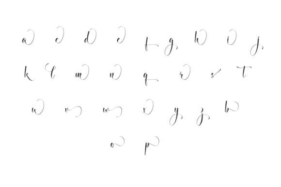 Shirley Bianca Font PNG with transparent background - Preview 6
