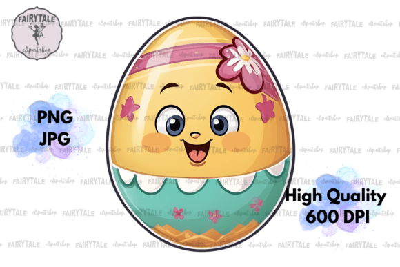 Easter Egg 08 Clipart, PNG Graphic Crafts By Fairytale Clipart Shop