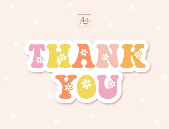Groovy Flower Font - Preview 4