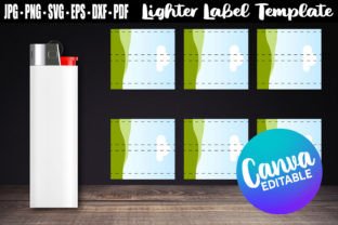 Lighter Label Canva Template Editable Graphic by Aleksa Popovic ...
