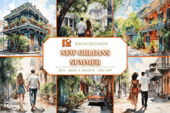 New Orleans Romance Travel Backgrounds