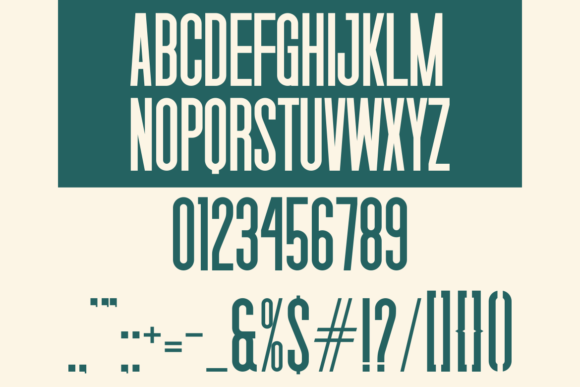 Riboue Font PNG with transparent background - Preview 1