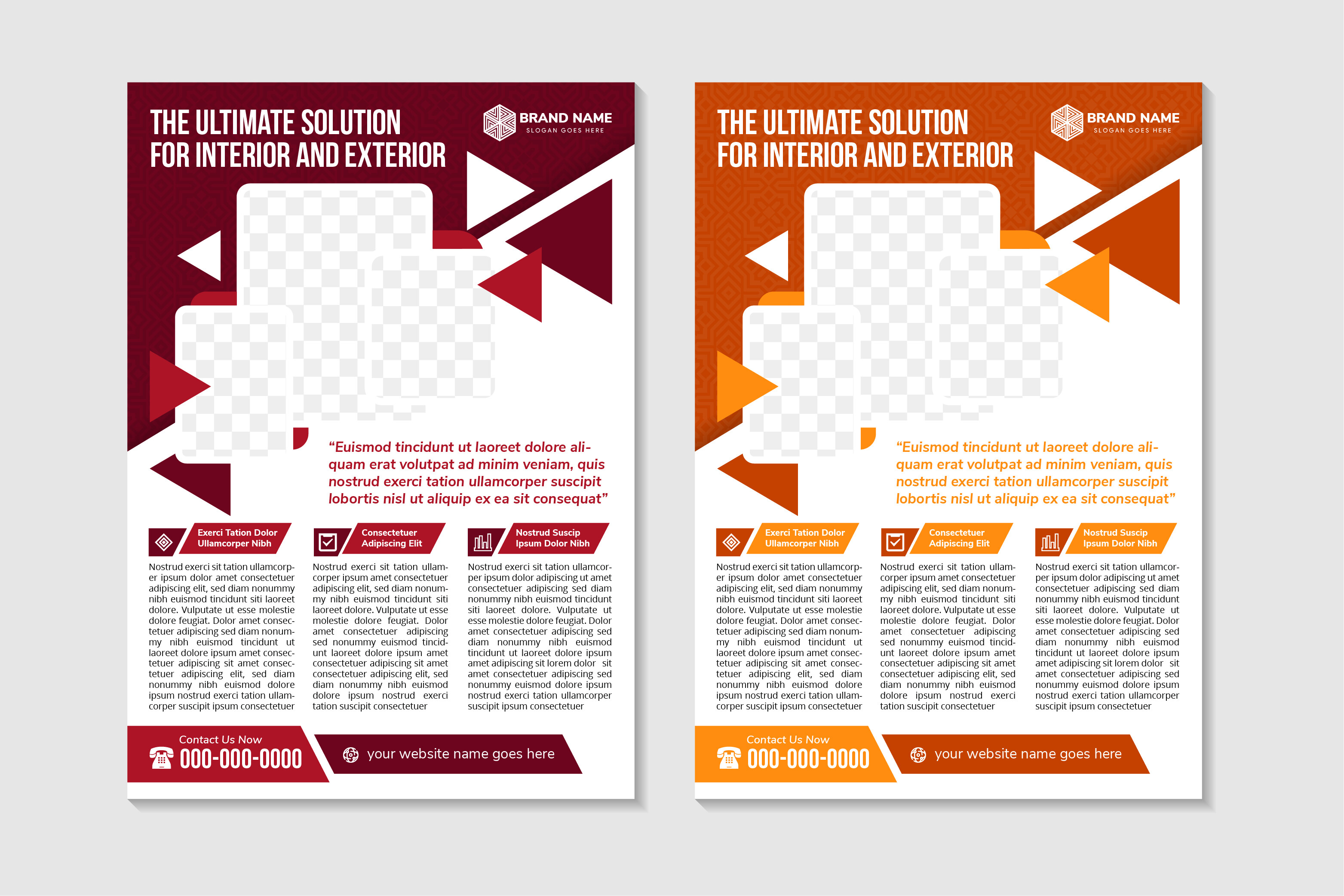 Ultimate Solution Vertical Flyer Graphic by noory.shopper · Creative ...