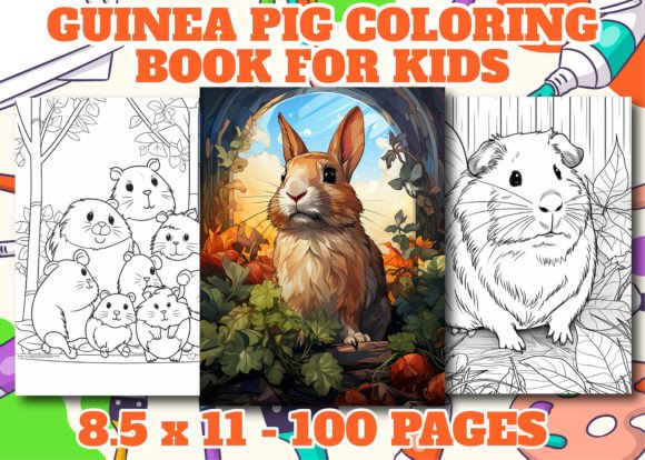 Guinea Pig Coloring Page