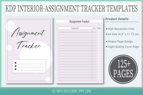 Assignment Tracker Graphic by Finer Designers · Creative Fabrica