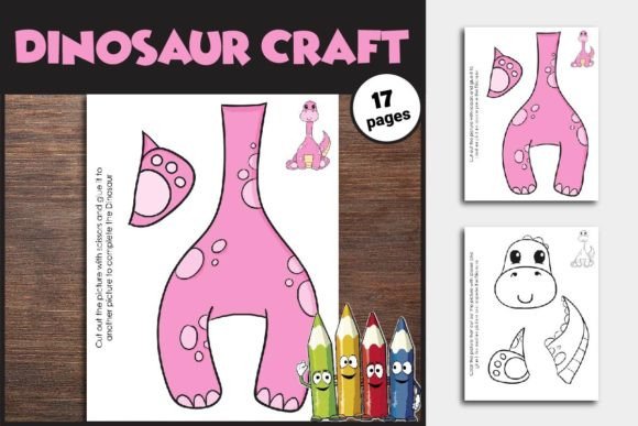 Dinosaurs Preschool Craft: T-Rex Craft