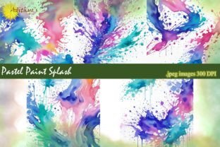 Pastel Paint Splash