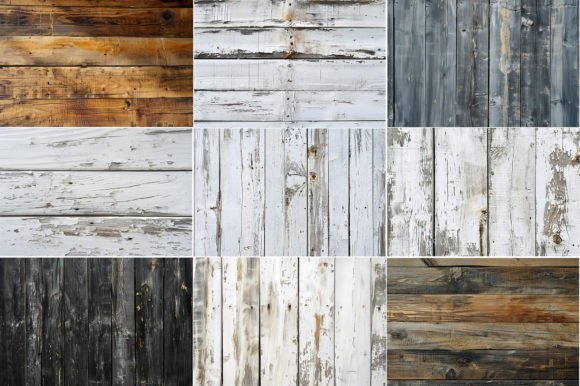 Rustic Wood Texture Digital Paper
