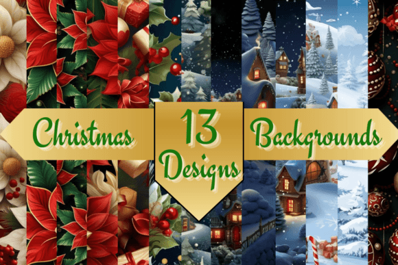 Assorted Christmas Background
