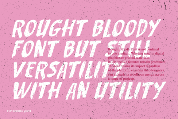 Bloodbeth Font - Preview 1