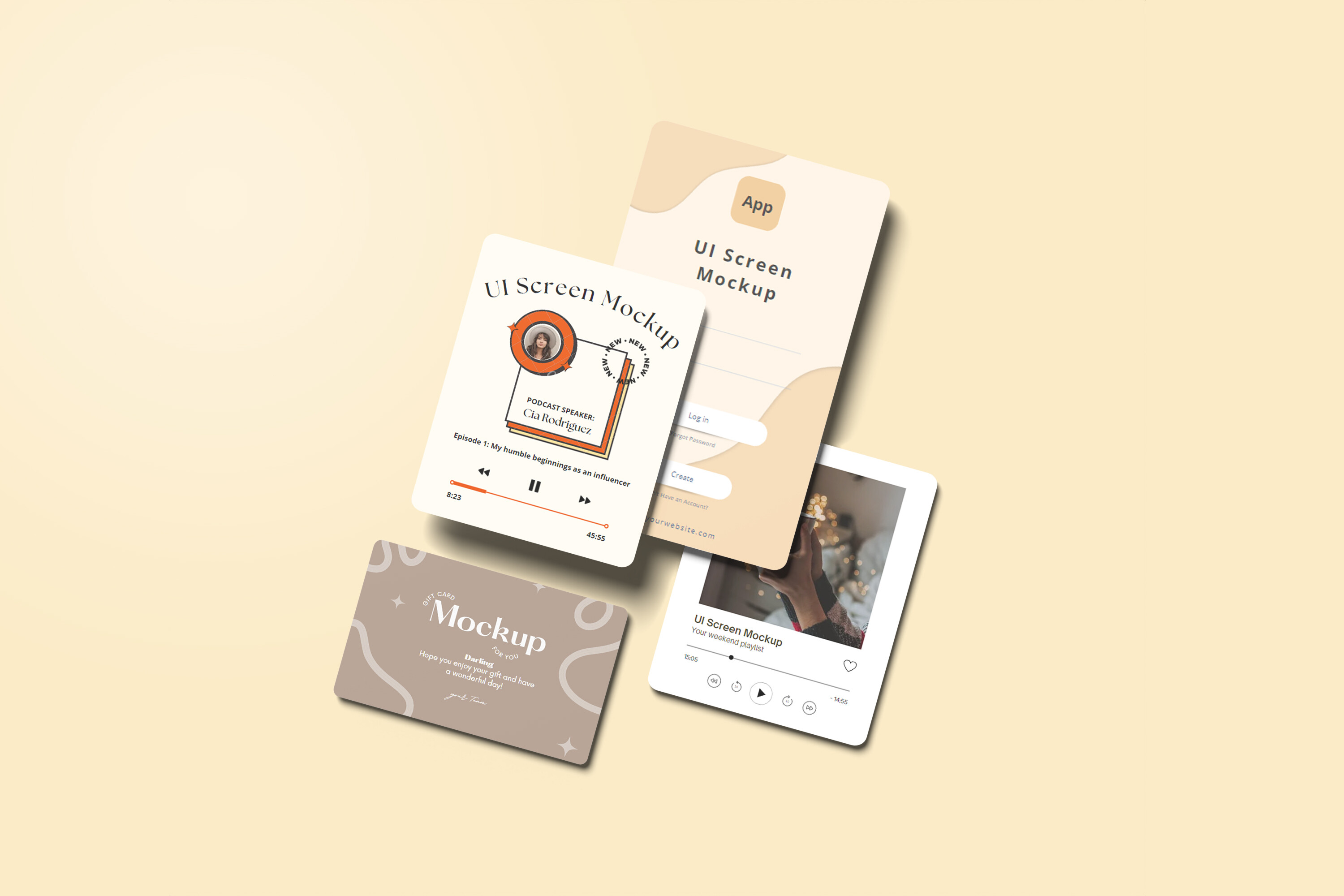 Branding App UI Mockup Kit Graphic by My Code Std · Creative Fabrica