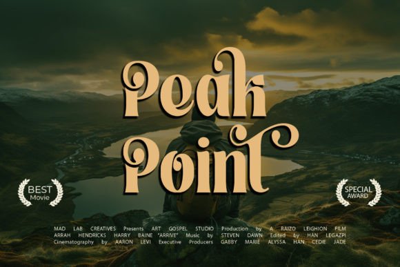 Brave Journey Font PNG with transparent background - Preview 5