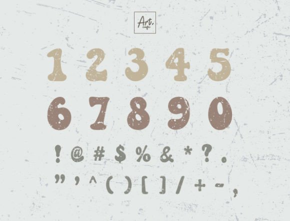 Grunge Groovy Font - Preview 3