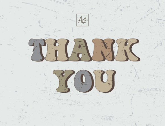 Grunge Groovy Font - Preview 4