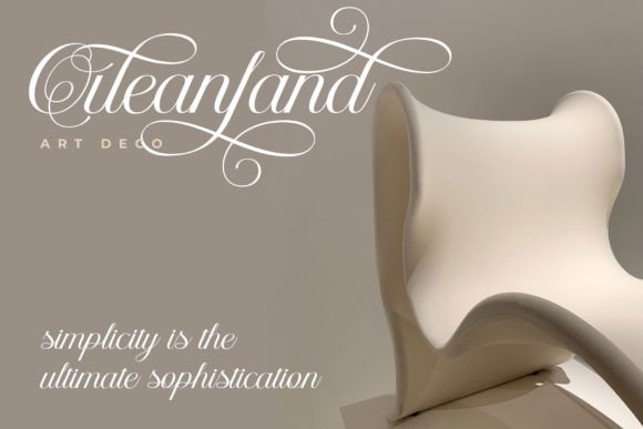 Helyna Font PNG with transparent background - Preview 4