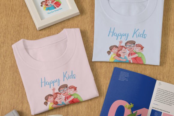 Kids Happiness Font PNG with transparent background - Preview 1