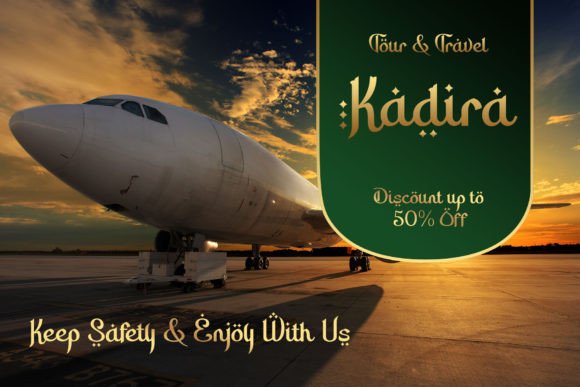 Rahmuna Font PNG with transparent background - Preview 6