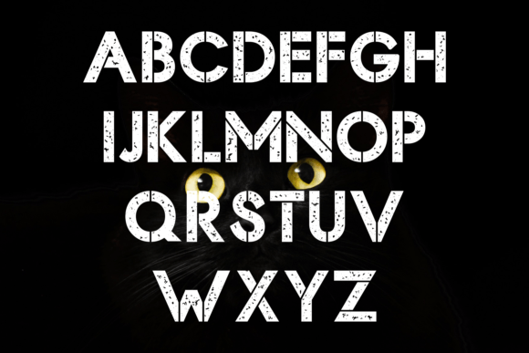 Rebel Grit Font PNG with transparent background - Preview 1