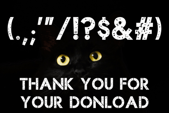 Rebel Grit Font PNG with transparent background - Preview 3