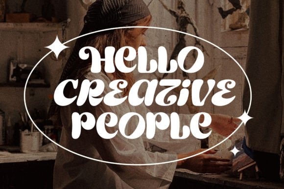 Salish Font PNG with transparent background - Preview 1