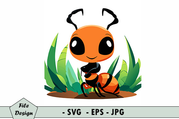 Ant Graphic by Designart Adelahssa · Creative Fabrica