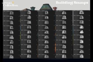 100+ Procreate Building Stamps Graphic by myprintscollection · Creative ...