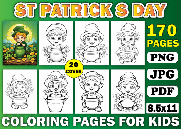 170 St. Patrick’s Day Coloring Pages