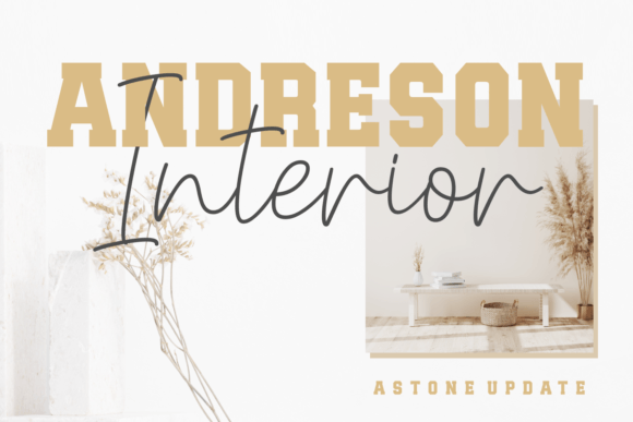 Astone Update Font - Preview 1