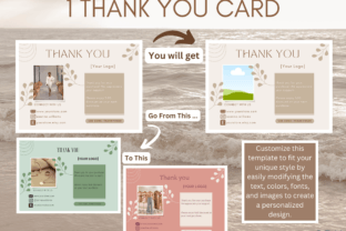 Boho Etsy Shop Branding Templates Canva Graphic by NdkMode · Creative ...