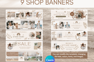 Etsy Shop Branding Kit in Canva Graphic by NdkMode · Creative Fabrica