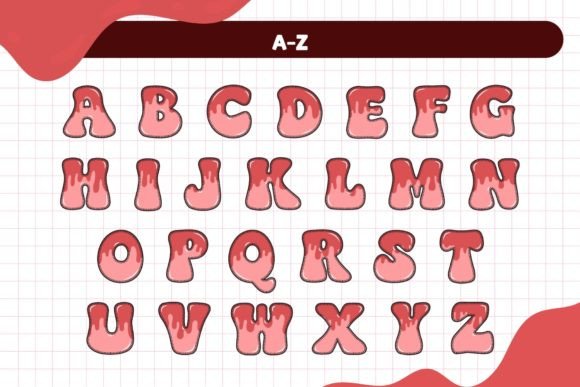Fox Cutie Font PNG with transparent background - Preview 5