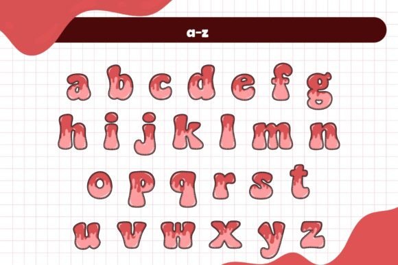 Fox Cutie Font PNG with transparent background - Preview 6