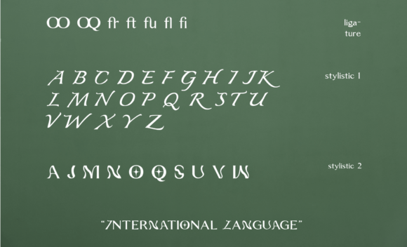 Gwenda Times Font PNG with transparent background - Preview 6