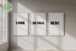 Vintage Boho Style Frame Mockup