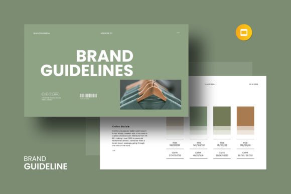 Brand Guidelines Google Slides Template