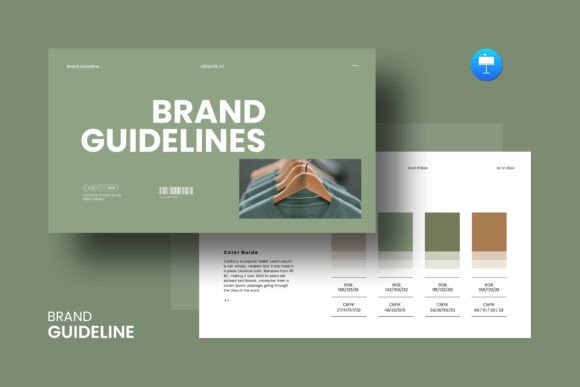 Brand Guidelines Keynote Template