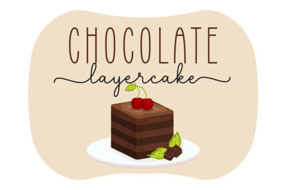 Chiffoncake Duo Font - Preview 3