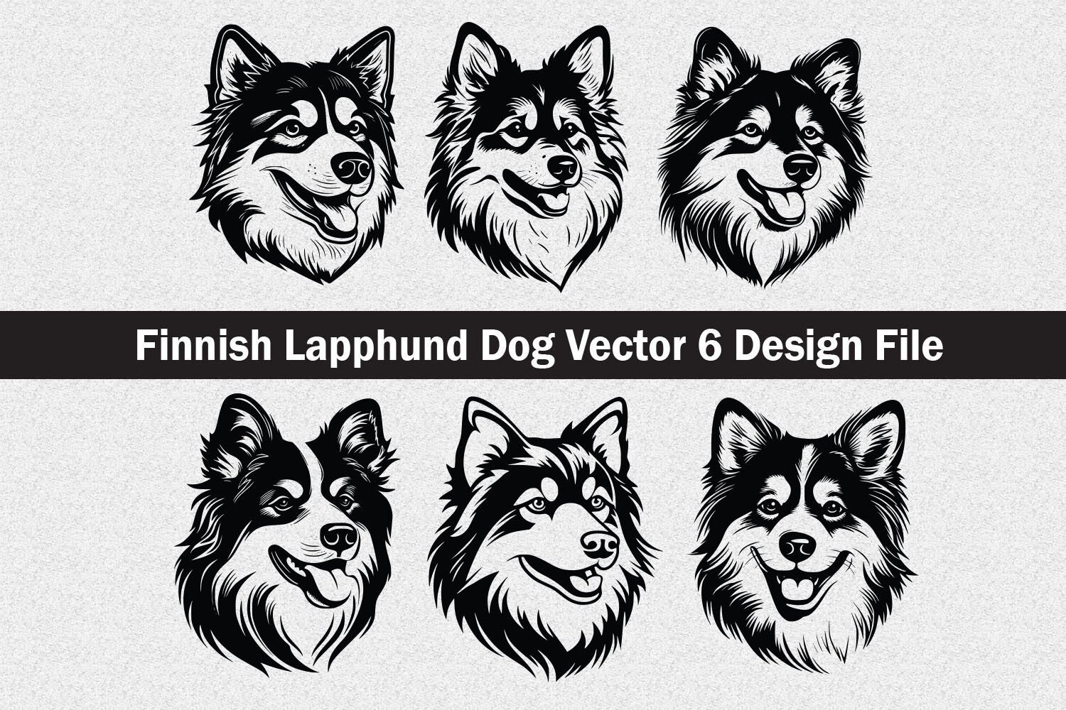 Finnish Lapphund Dog SVG Graphic by Jennadesignsstore · Creative Fabrica