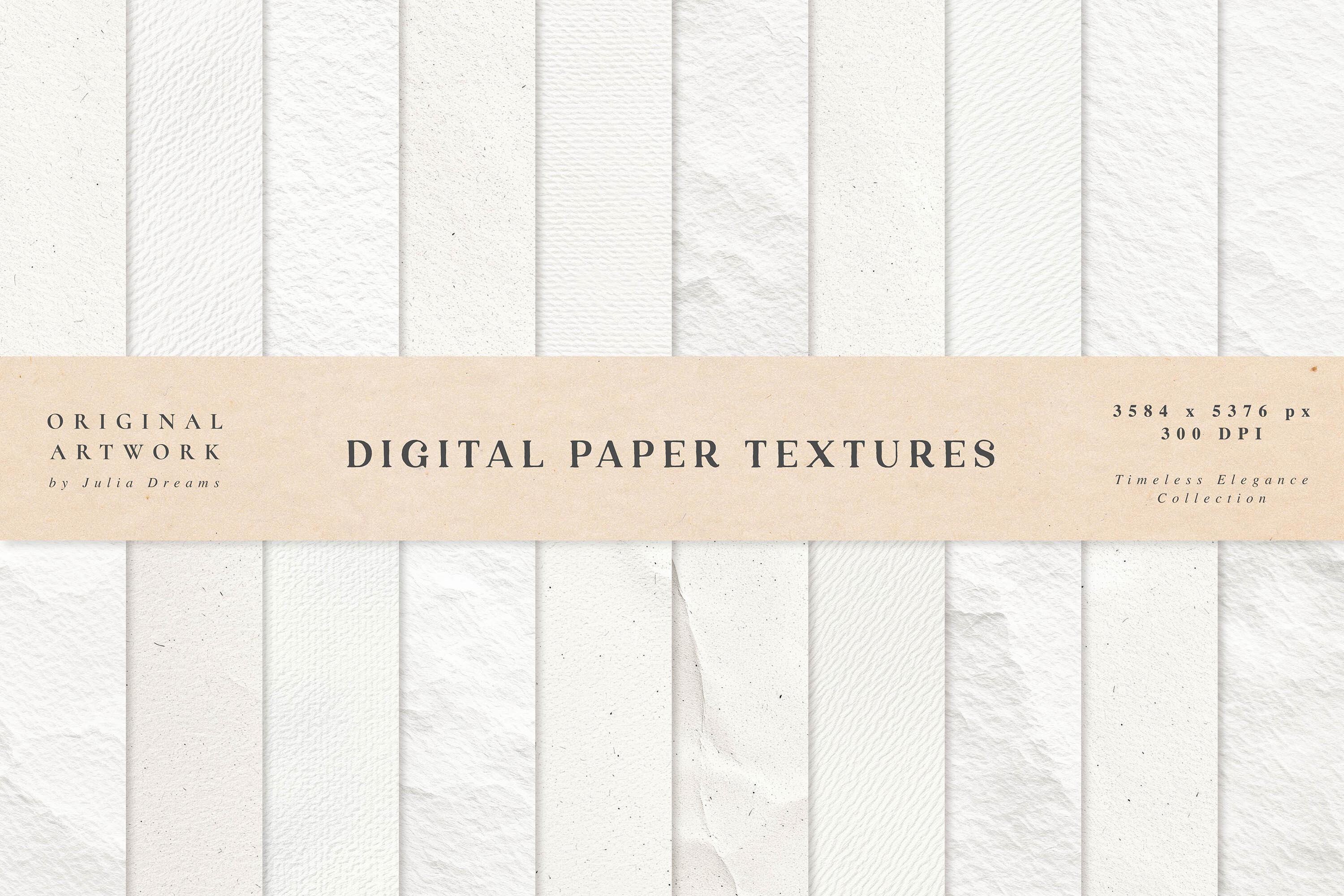Digital Paper Textures Watercolor