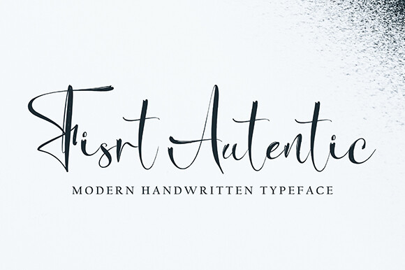Fisrt Authentic Font by Pineungtype & Missinklab · Creative Fabrica