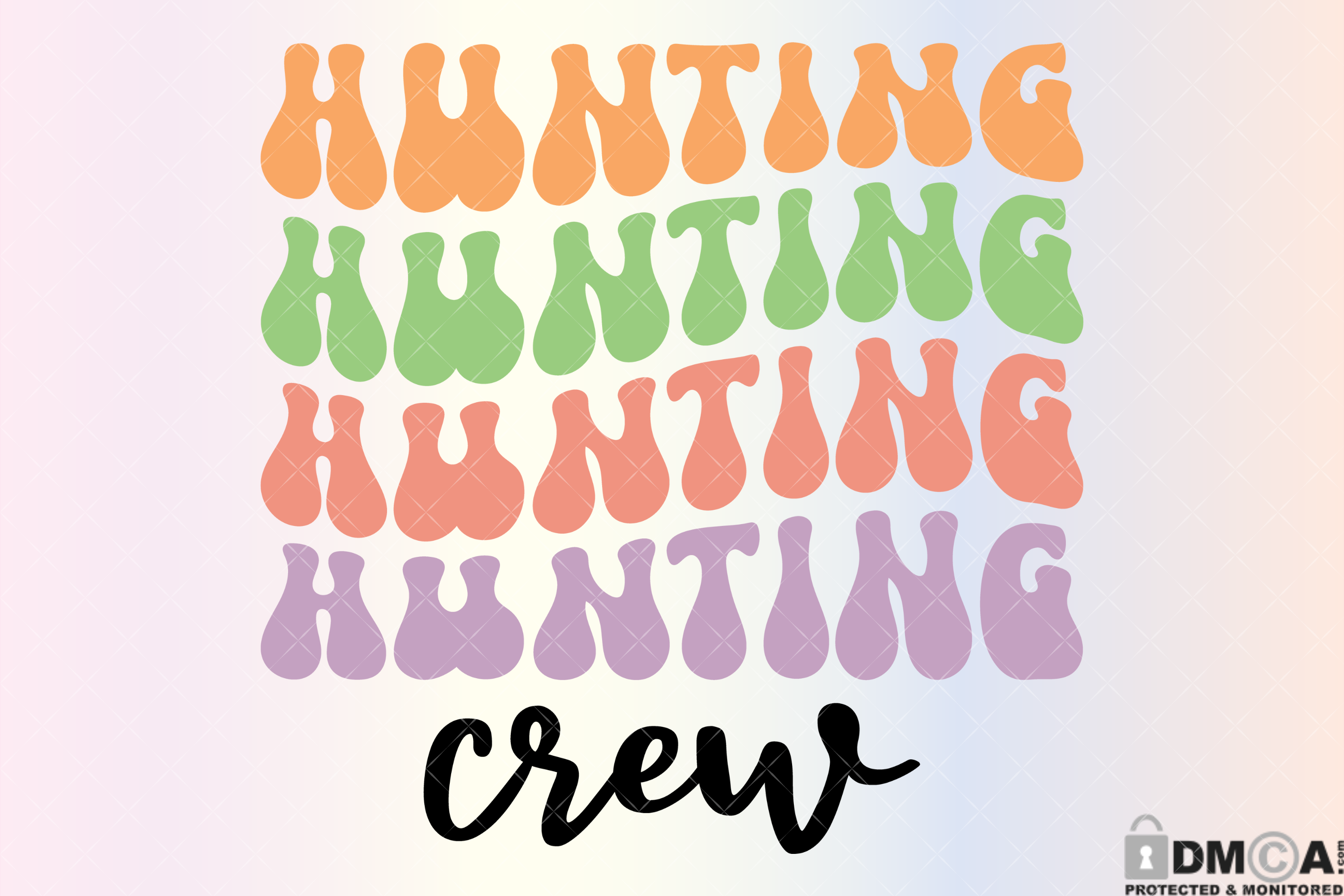 Hunting Crew Svg PNG