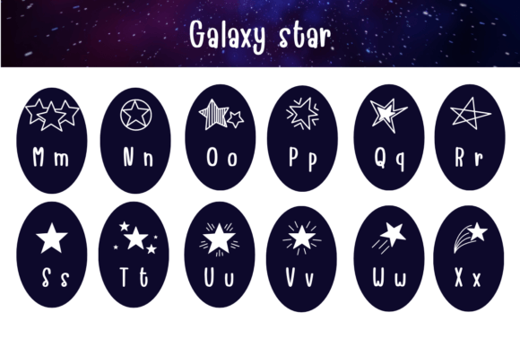 Galaxy Star Font - Preview 2