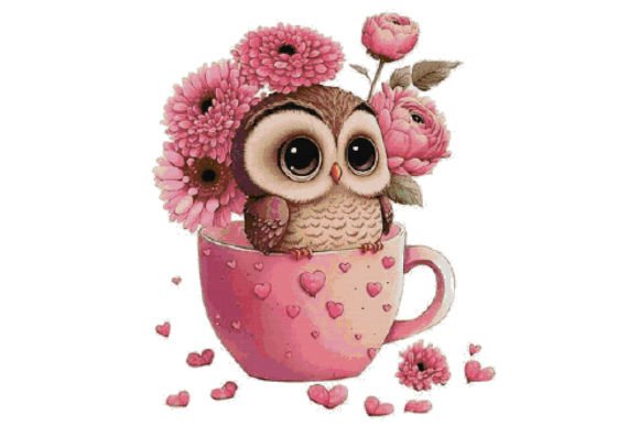 Valentines Day Counted Cross Stitch PDF